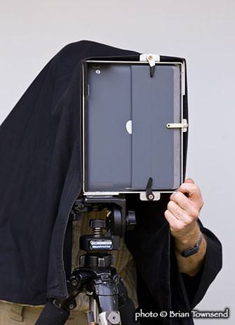 ipad screen, ipad tripod mount, brian townsend tripod