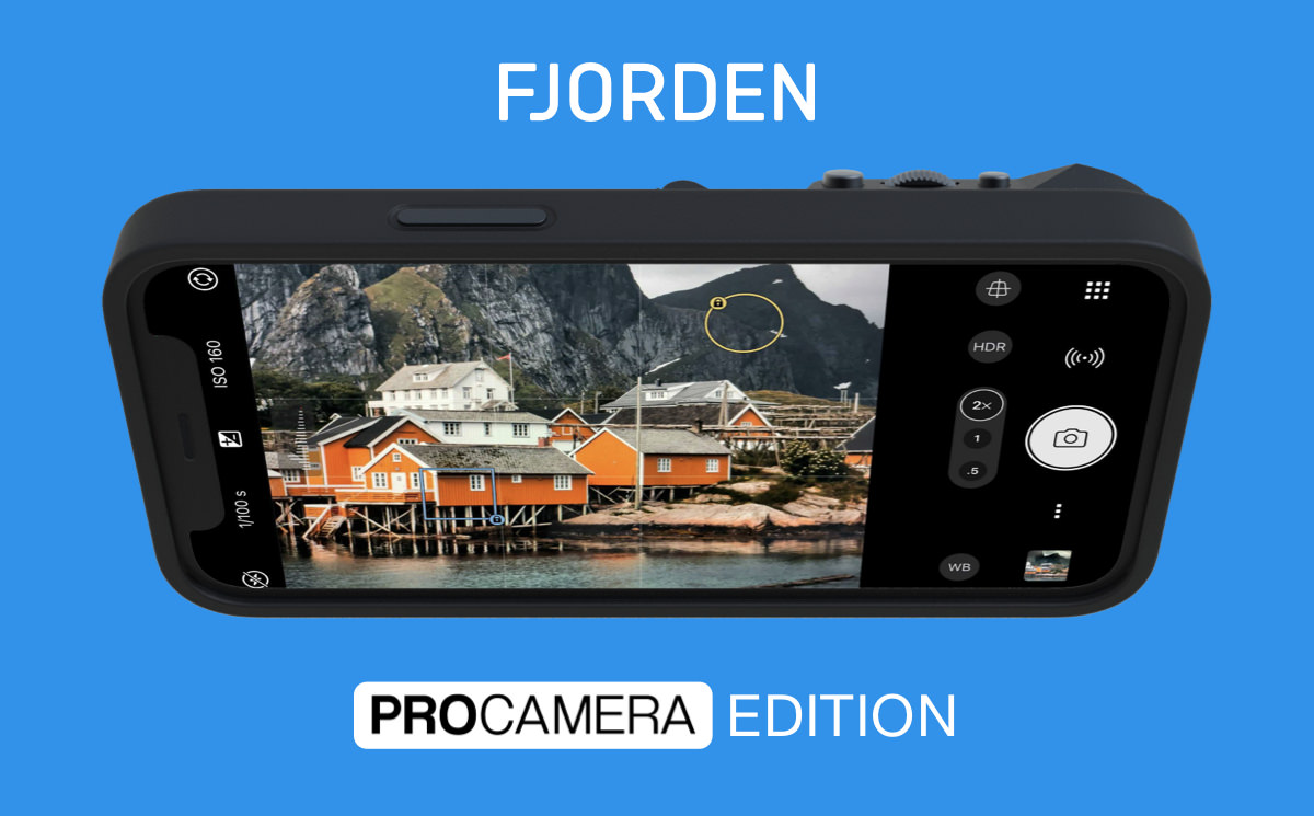 Fjorcan iPhone camera case - ProCamera Special Edition