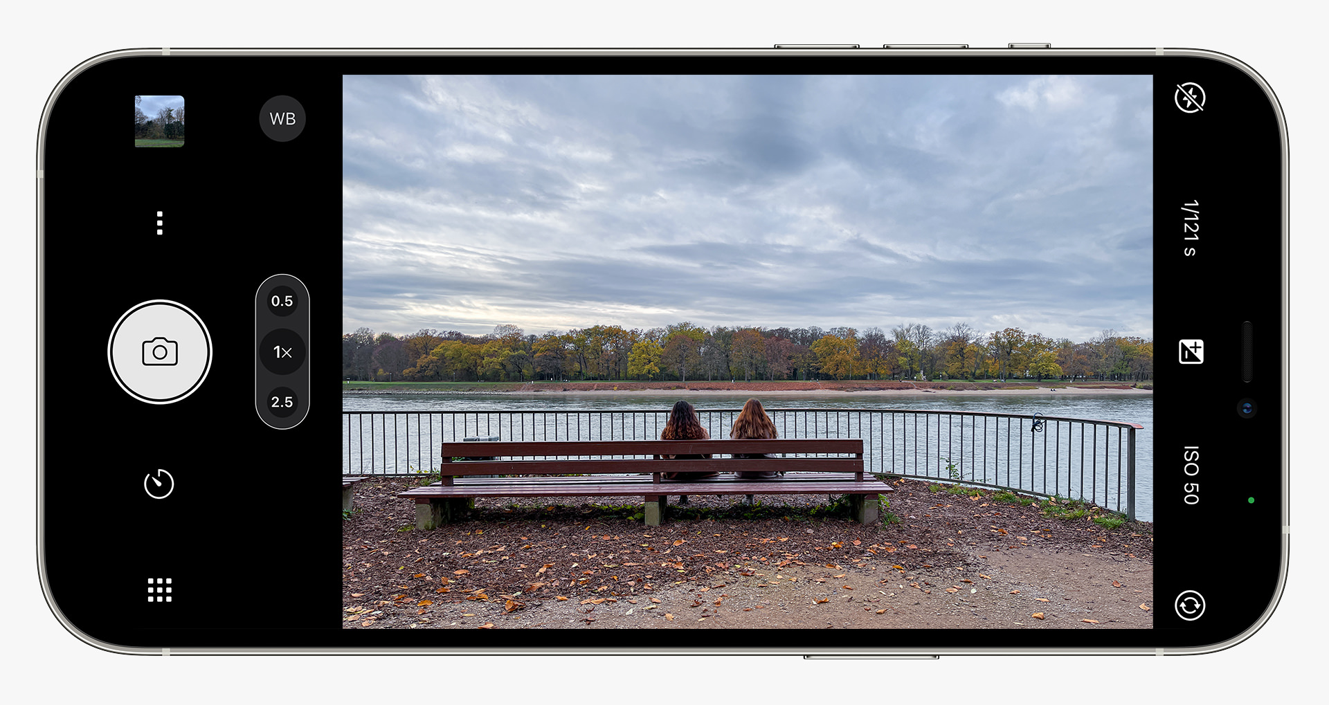 ProCamera on an iPhone 12 Pro Max