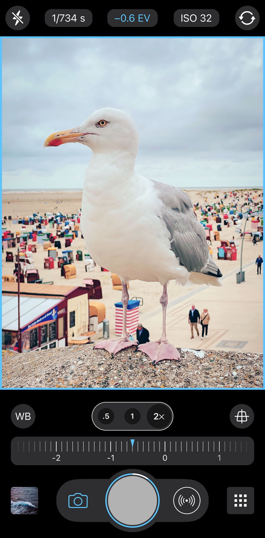 New Capture Screen in ProCamera v15